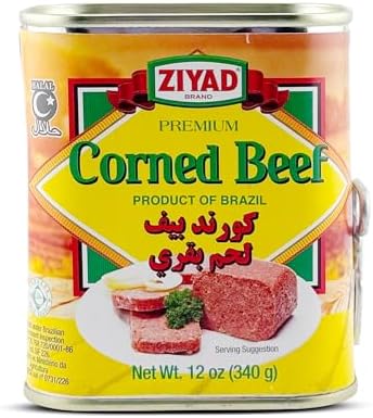 Ziyad Halal Meat, Corned Beef, 12 Ounce