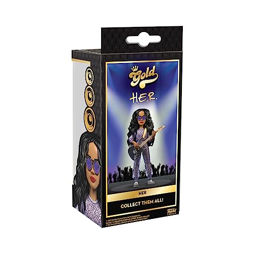 Funko Gold Vinyl: Music - H.e.r., 5 Inch Premium Vinyl Figure #TOP2