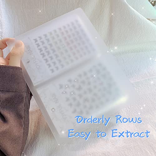 12 Sheets Designer Nail Art Stickers Decals And 1 Sticker Collecting Album Book Self-Adhesive Diy Nail Art Decoration Kit Including Flowers Plants Fruits Kawaii Nail Sticker For Women Girls Nail Decor #TOP7