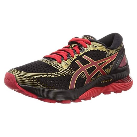 Asics Gel-Nimbus 21 1012a235-001, Zapatillas de Entrenamiento Mujer, Negro (Black 1012a235/001), 37.5 EU