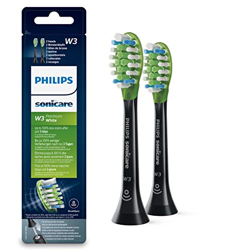 Sonicare Original Premium White Aufsteckbürsten HX9062/33 für weißere Zähne – Passen auf jede Philips Sonicare Zahnbürste mit Aufsteck-System