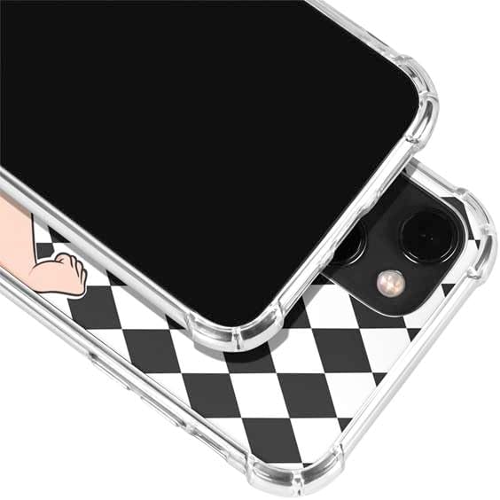 Skinit Clear Phone Case Compatible with iPhone 14 - Officially Licensed Disney Alice in Wonderland Queen of Hearts 'Off with Their Head!' Design