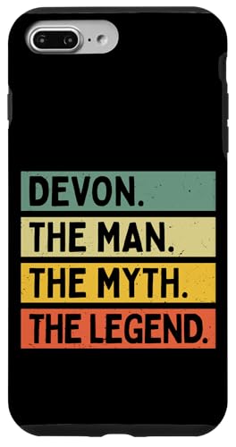 Devon The Man The Myth The Legend �ʔ������� �X�}�z�P�[�X iPhone 7 Plus/8 Plus �p