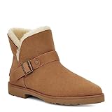 UGG Women's Romely Short Buckle Boot, Chestnut, 5.5