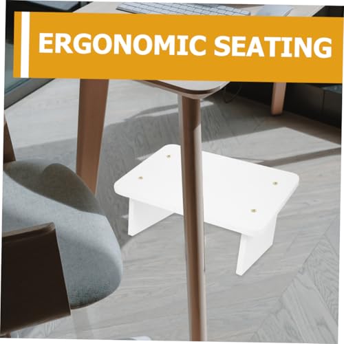 Reposapiés ergonómico para dolor de espalda y escalón de madera 5