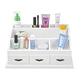 Perfectamente organiza y almacena sus cosméticos y accesorios, fácil acceso a todos sus productos de maquillaje.