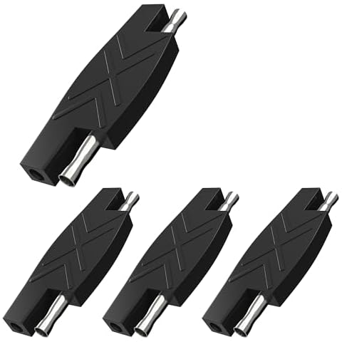 OYMSAE SAE Polarity Reverse Adapter Connectors,4 Pack SAE to SAE Quick Disconnect Connector,for Automotive,Solar Panel Panel SAE Plug(SAE Reverse Connector (4Pack) Cover