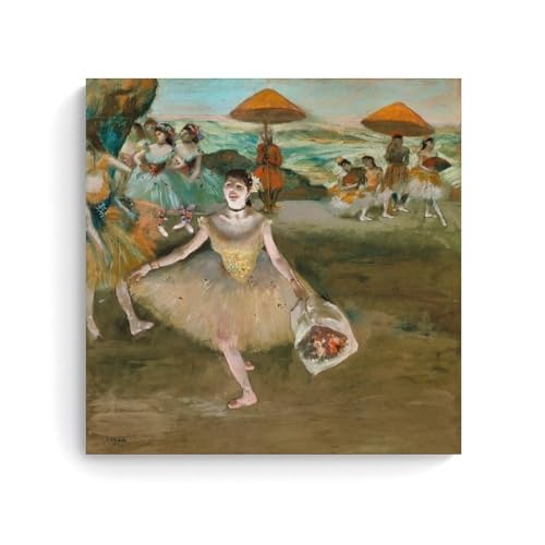 Affiche Edgar Degas Danseuse de Ballet Impression Sur Toile Vintage Pour Salon