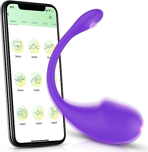 Oé𝐮f V𝒾br𝐀nt Connecté Telephone App,Séxťøyse Plàisîr Cõuple Víbrõ Mini òéuf Vîbròmãśseūrs Feminin à Diśtance Díscret Petit Oéufs...