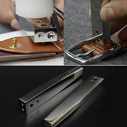 Chipsee 120 Sets Brass Rivets Round Head Rivets Leather Rivet Metal Fasteners Solid Brass Rivets Studs Industrial Rivets For Belts Wallets Collars Leather Diy Craft Supplies (12×19Mm) #TOP3