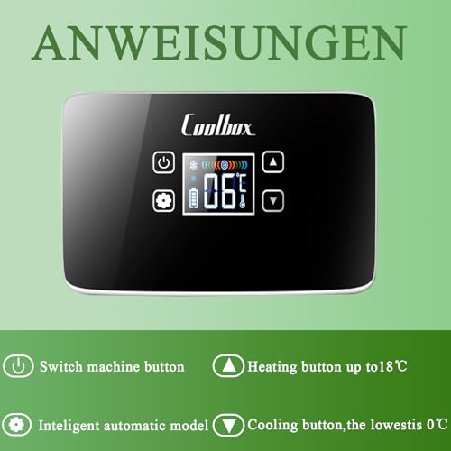 Yopyuenn Medikamente Kühlschrank, Insulin Kühlbox Tragbare mit 3 Batterien,Mini Intelligente Elektrische Thermostat Kühler Große Kältetechnik Raum für Auto, Reisen, Zuhause Medizinische Kühltasche