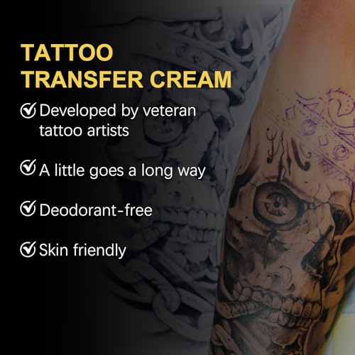 Tattoo Stencil Transfer Gel, 150 ml Tattoo-Schablonencreme für Papierklebezubehör, Fresh Stuff Tattoo-Schablone