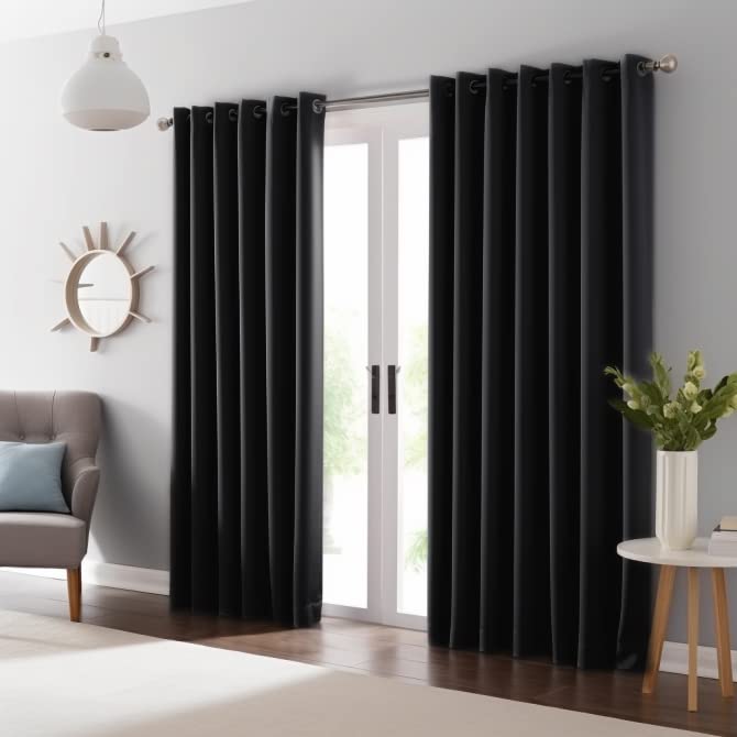 PANOVOUS Extra Wide Blackout Curtain
