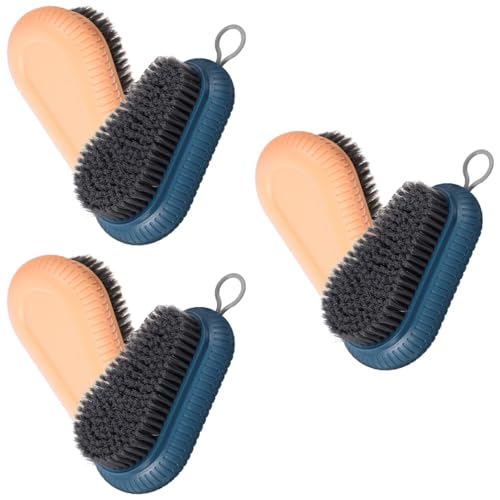 MAGICLULU 3 Sets Wäschebürste Mit Dichten Borsten Fleckenentferner Für Schuhe Vielseitig Einsetzbar Für Küchen- Und Badezimmerfliesen 2 Stück * 3