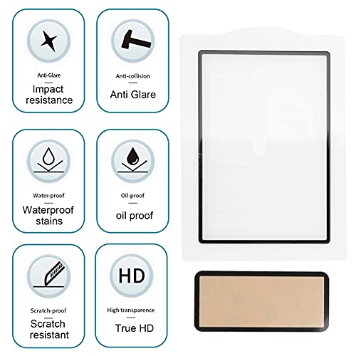 Tela LCD para câmera de vidro óptico, capa protetora de tela LCD à prova d'água multicamadas para c