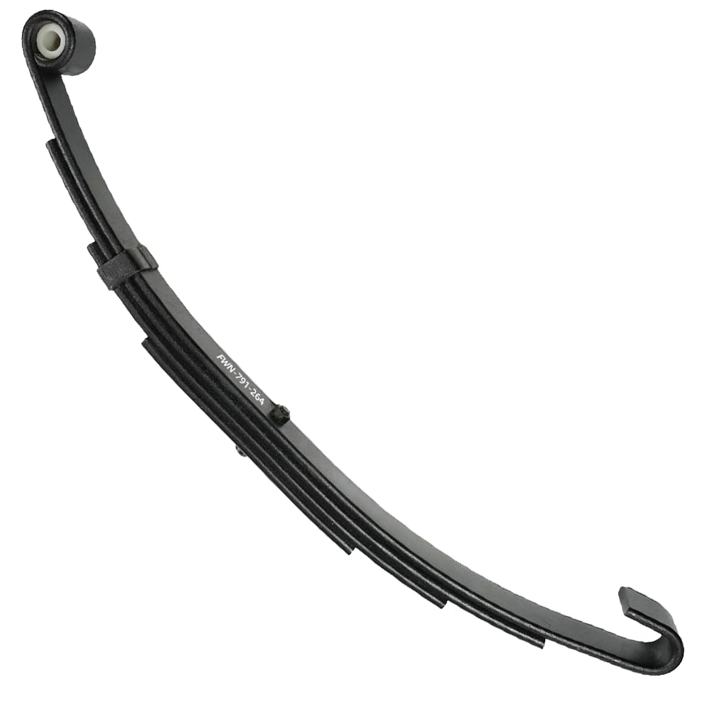 FWN Trailer Leaf Spring, 4 Leaf Trailer Axle Springs 2250lb, 25-5/25