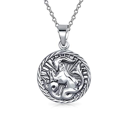 Pendentif horoscope astrologie en argent massif, le cadeau d'anniversaire idéal