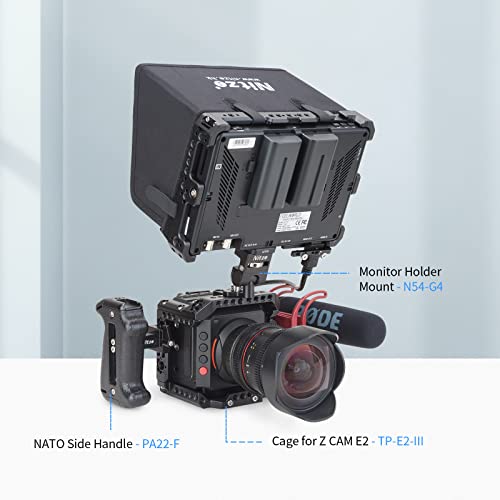 Nitze Lut7 Cage With Sunhood Built-In Nato Rails For Feelworld Lut7/Lut7 Pro/Lut7S/Lut7S Pro Monitor - Jtp2-Lut7S #TOP6