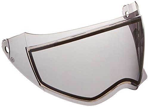 Gmax GM11D '15 Unisex-Adult Full-Face-Helmet-Style Shield with Dual Lens (Smoke, One size)