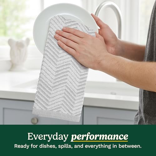 Image of Best Brands Cuisinart Cotton Kitchen Towels, 2-Pack 18x28, Bleach Safe