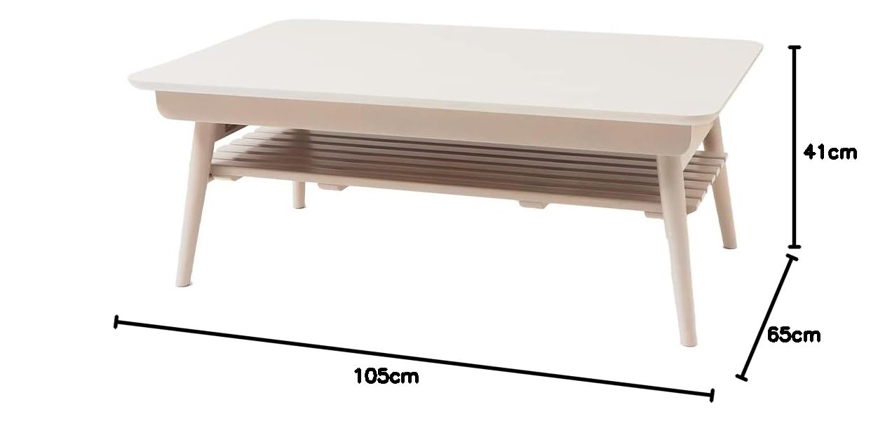 (新品)☆棚付き折れ脚こたつ120WH☆【OUTLET】 Amazon.co.jp : ヤマソロ 棚付き折れ脚こたつ ローテーブル 105