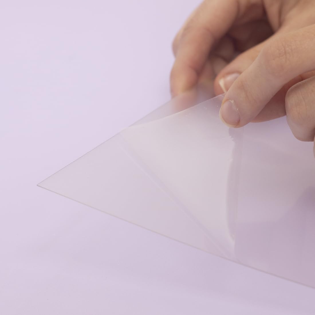 Craftelier - Set of 5 Translucent and Heavy Duty Polypropylene Sheets, white - Image 3
