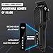 nutcore Men's Hair Clippers for Professional Hair Trimmer Cordless Rechargeable Powerful Beard Trimmer Hair Cutting Grooming Tool