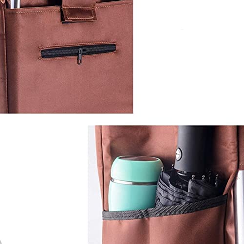 Einkaufstrolley Faltbarer Einkaufswagen Einkaufswagen, Faltbarer Einkaufswagen for Treppensteigen, Leichter… – Bild 6