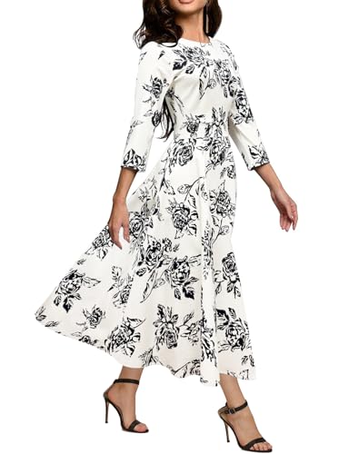 Image of Simple Flavor Women's Vintage Dress Sleeveless O-Neck Party Cocktail Dress
