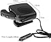 12V Portable Car Heater & Defroster - 150W, Plugs into Cigarette Lighter, 2-in-1 Heating & Cooling for Quick Anti-Fog Warmth, Demister for Car/Vehicle/Truck/SUV