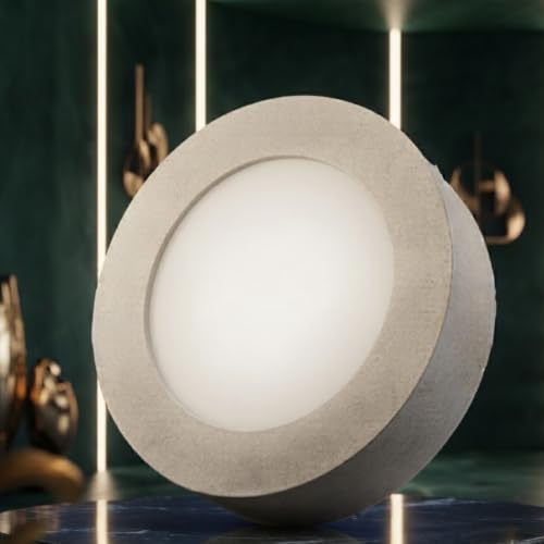 Image of Instapower Ceiling Light Ultra Slim Round LED Downlight 2-Year Warranty (12W Surface-AL Natural White)