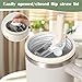 Stanley Quencher Flip Straw Lid - 2 Pack Reusable, Leak Proof for 30 OZ Tumbler (White)