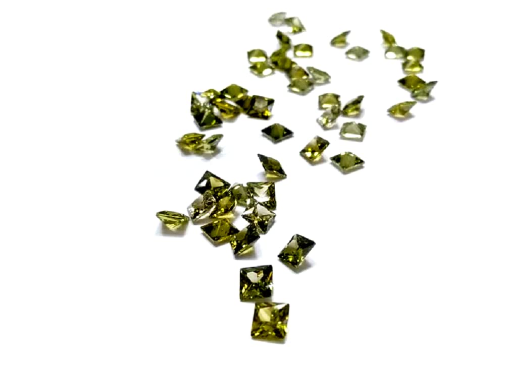 Zircone cubique vert olive 6mm la solution pour remplacer vos gemmes perdues ou ternes