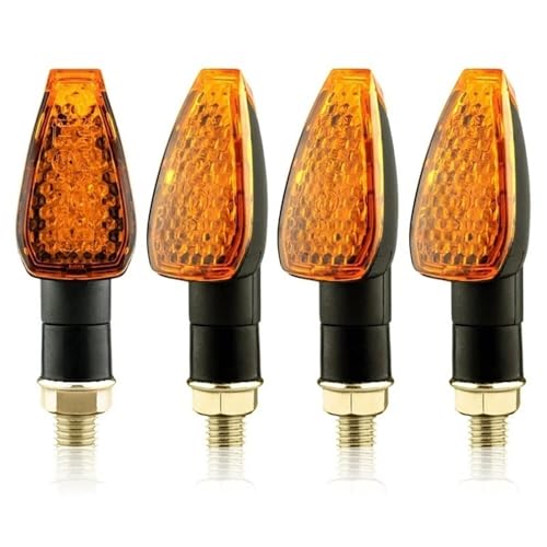 Intermitentes moto de alta visibilidad contra el tráfico denso luz trasera parada 12V