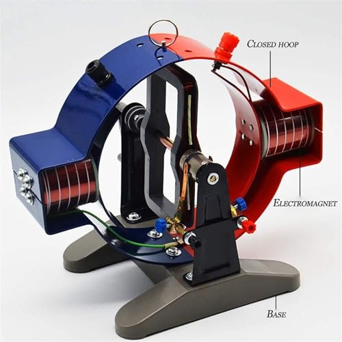 Modelo de estructura de motor eléctrico para prácticas de electromagnetismo escolar 5