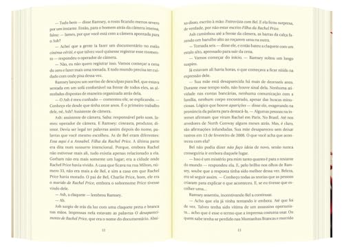 O reaparecimento de Rachel Price