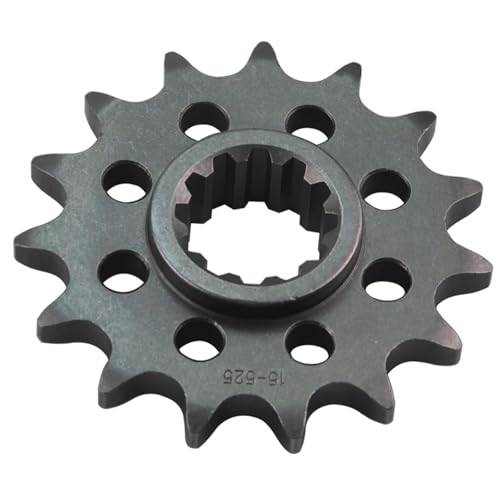 Pignons avant et arrière 15 dents pas 525 haute durabilité