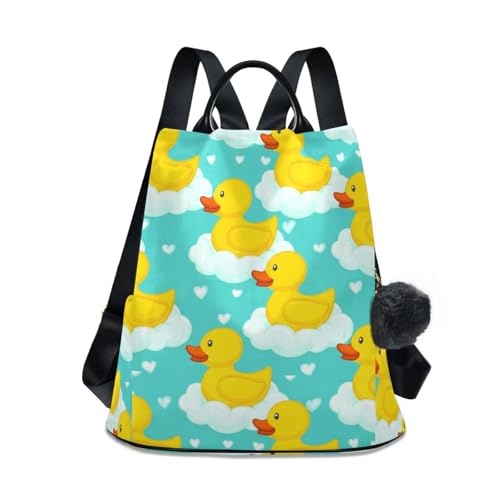 Sac à dos femme bleu canard pour les sorties urbaines et le bureau