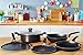 Tefal Easy Cook & Clean Bratpfanne 28 cm, Antihaftbeschichtung, Thermo-Signal bei idealer Brattemperatur, Nicht induktionsgeeignet, gleichmäßige Hitzeverteilung, Made in France, B5550633