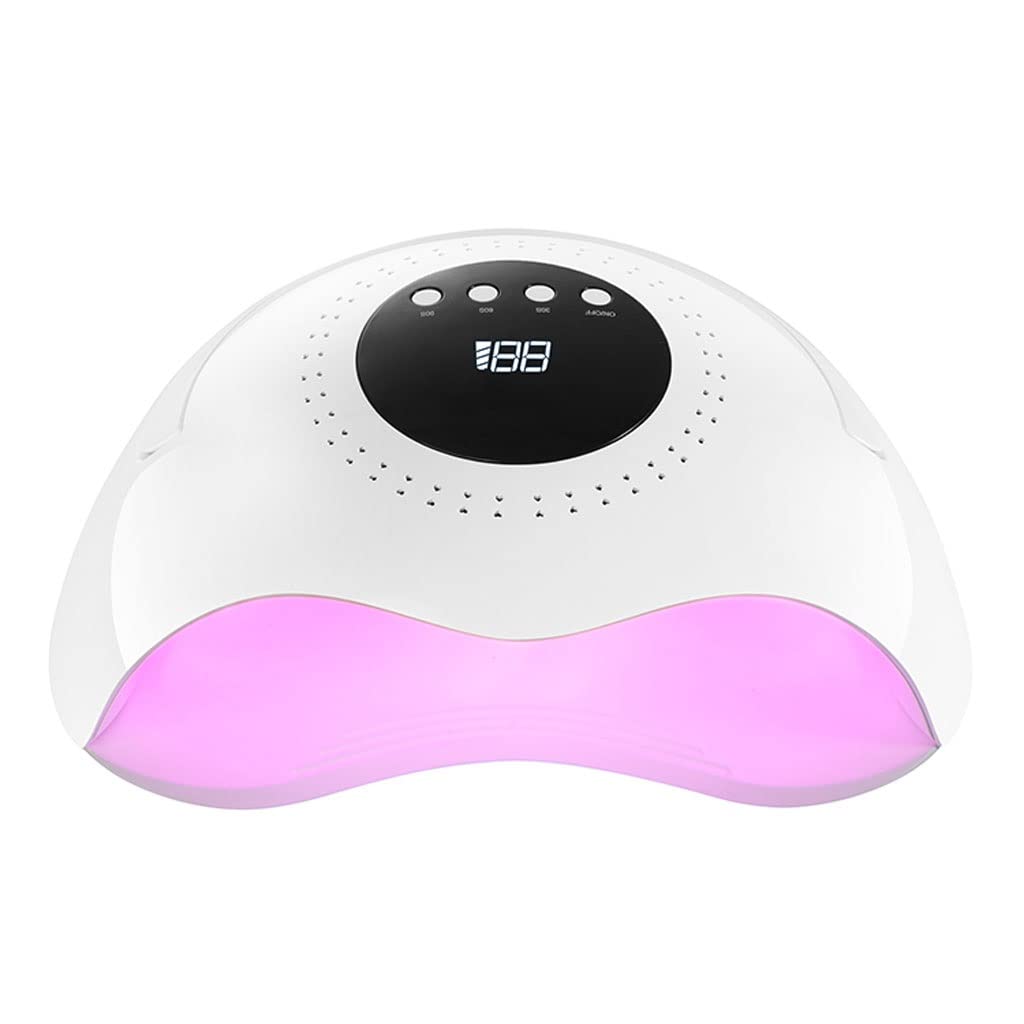 SYALEO Lampada Unghie Asciugatrice Strumenti for Nail Art 120w Nail Dryer Gel Polish Polish Polish Professional Surging Essiccatore for Unghie con sensore Auto Phototerapia in Casa