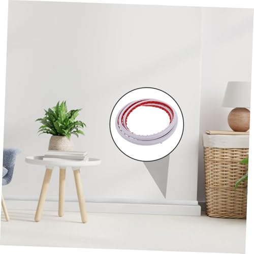 1 rollo cubrecables adhesivo para pared, resistente al fuego, para manejo y protección de cables en hogares y oficinas miniatura 5