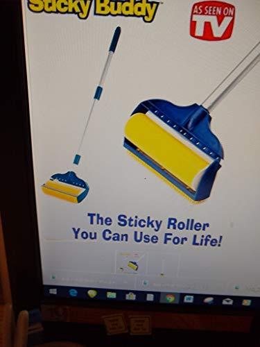 Jumbo Sticky Buddy - Reusable Washable Clothes Lint Pet Hair Fluff Remover - 8