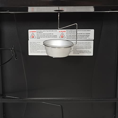 Grill Boss Gbc1932M Outdoor Bbq 3 Burner Propane Gas Grill W/Top Cover Lid, Wheels, & Shelves For Barbecue Cooking, Black (Stainless Steel) #TOP7