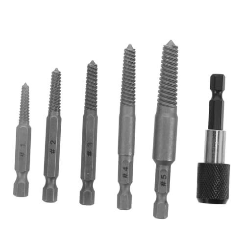 Mipcase Screw Extractor Set Small Damaged Screw Extractor Bolt Extractor Kit for Diy or Professional Use