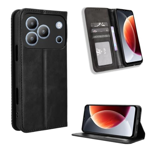 Blackview WAVE 7C �p �P�[�X PU�蒠�^�J�o�[ �ϋv���̂��� �����}�O�l�b�g �J�[�h���[ �X�^���h�@�\ �S�ʕی� �y�� �ϏՌ� �h�w��A�u���b�N