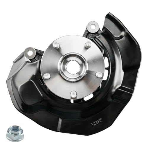 Image of PHILTOP Front Left Steering Knuckle & Wheel Bearing Hub Assembly Compatible with ES330 2004-2006,Driver Side 686273