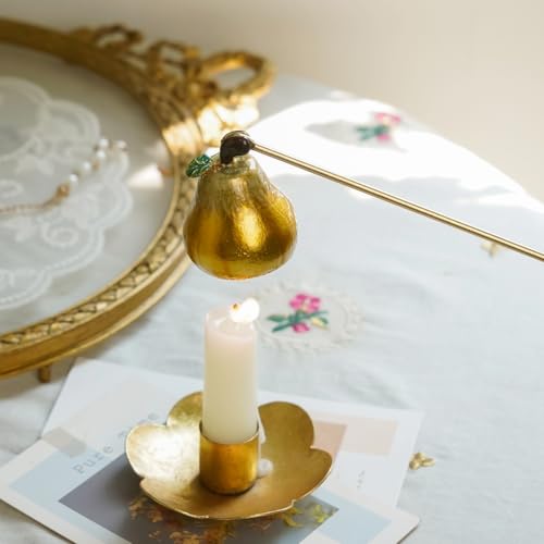 Éteignoir à bougie rétro de qualité supérieure avec manche long
