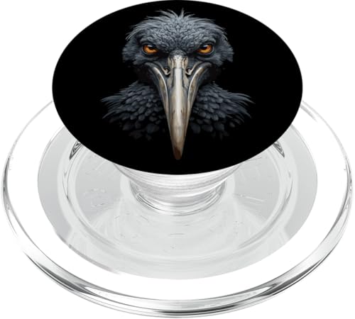 Observador De Aves Con Mirada Intensa PopSockets PopGrip para MagSafe