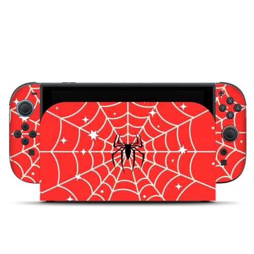 XSUID Red Spider Vinyl Skin for Nintendo Switch 2 (2025) – Red Spider Design, Full-Body Protective Wrap, Anti-Scratch Decal, Easy to Apply & Remove by XSUID - Image 2