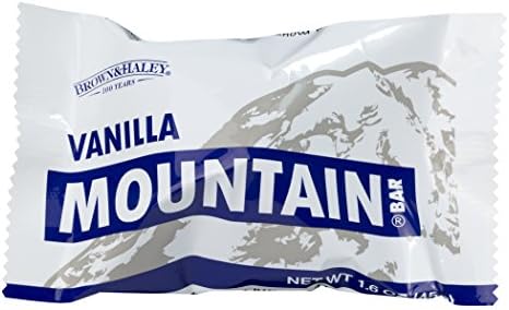 1.6 oz VANILLA MOUNTAIN BAR - Case of 15 Bars